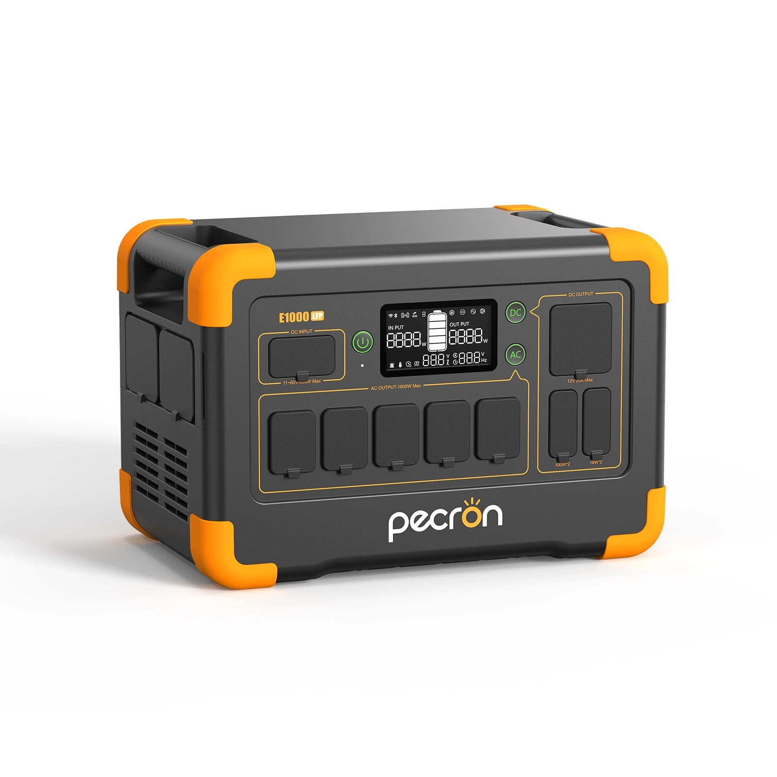 PECRON E1000LFP ポータブル電源|1024Wh・1800W