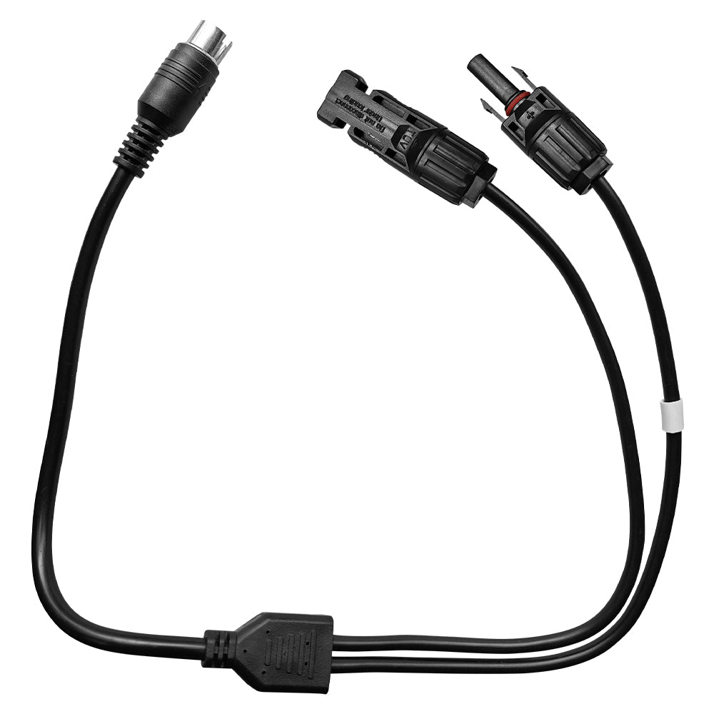 PECRON ソーラー充電ケーブル(MC4コネクタ~GX16-5ピン航空雄型コネクタ」*1本