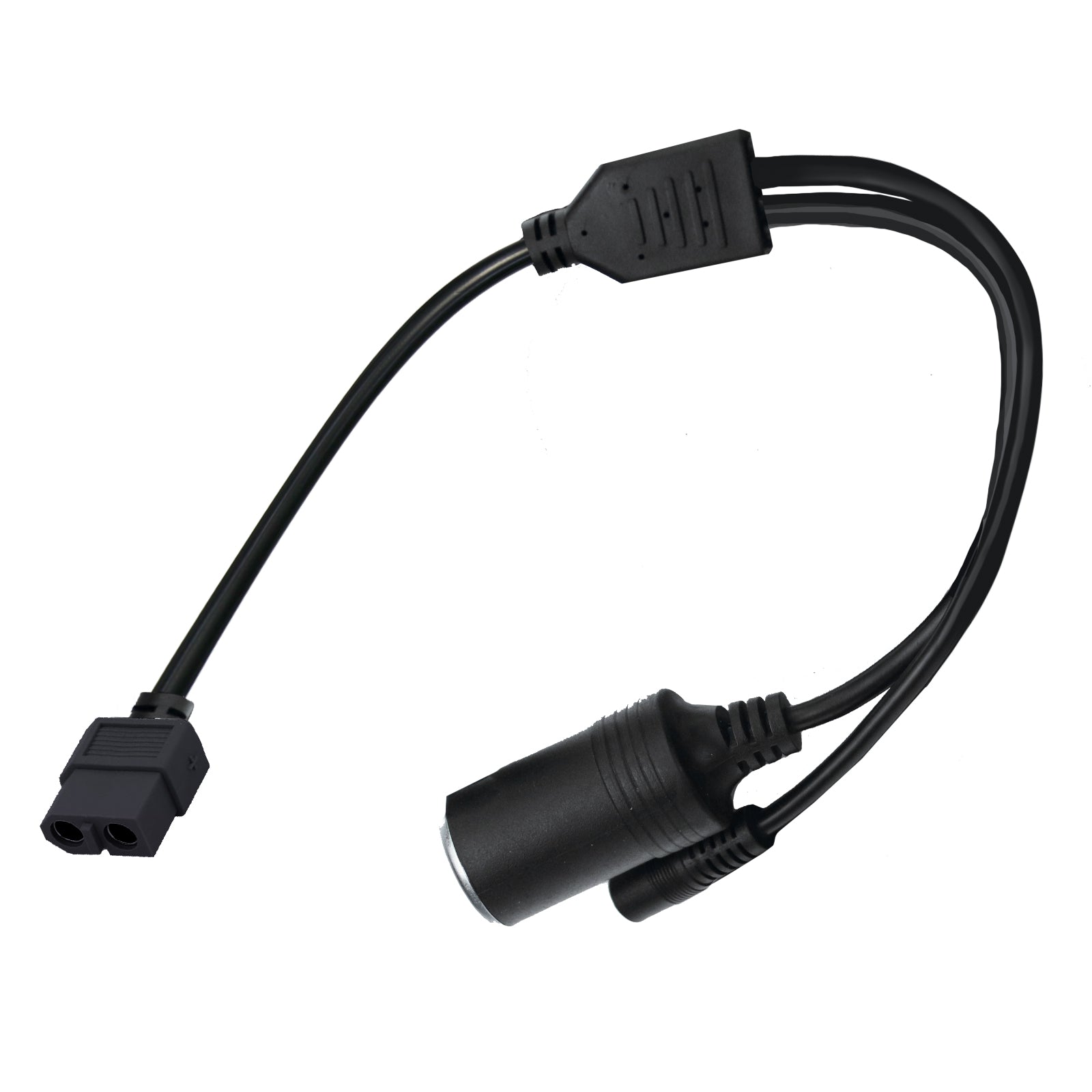 PECRON XT60からシガーソケット/5525へ変換ケーブル1-2 *1本(中国出荷)