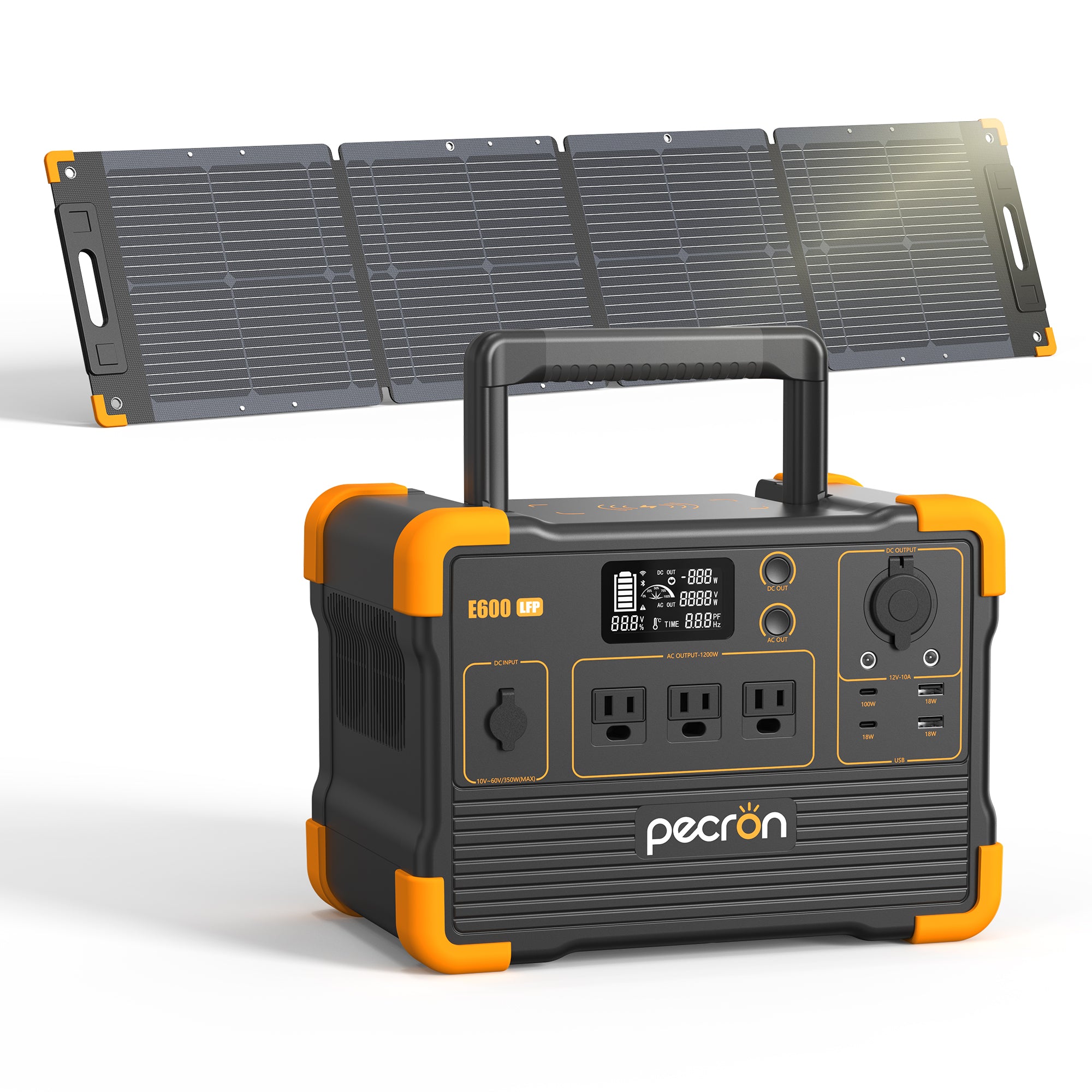 PECRON E600LFP ポータブル電源|614Wh・1200W