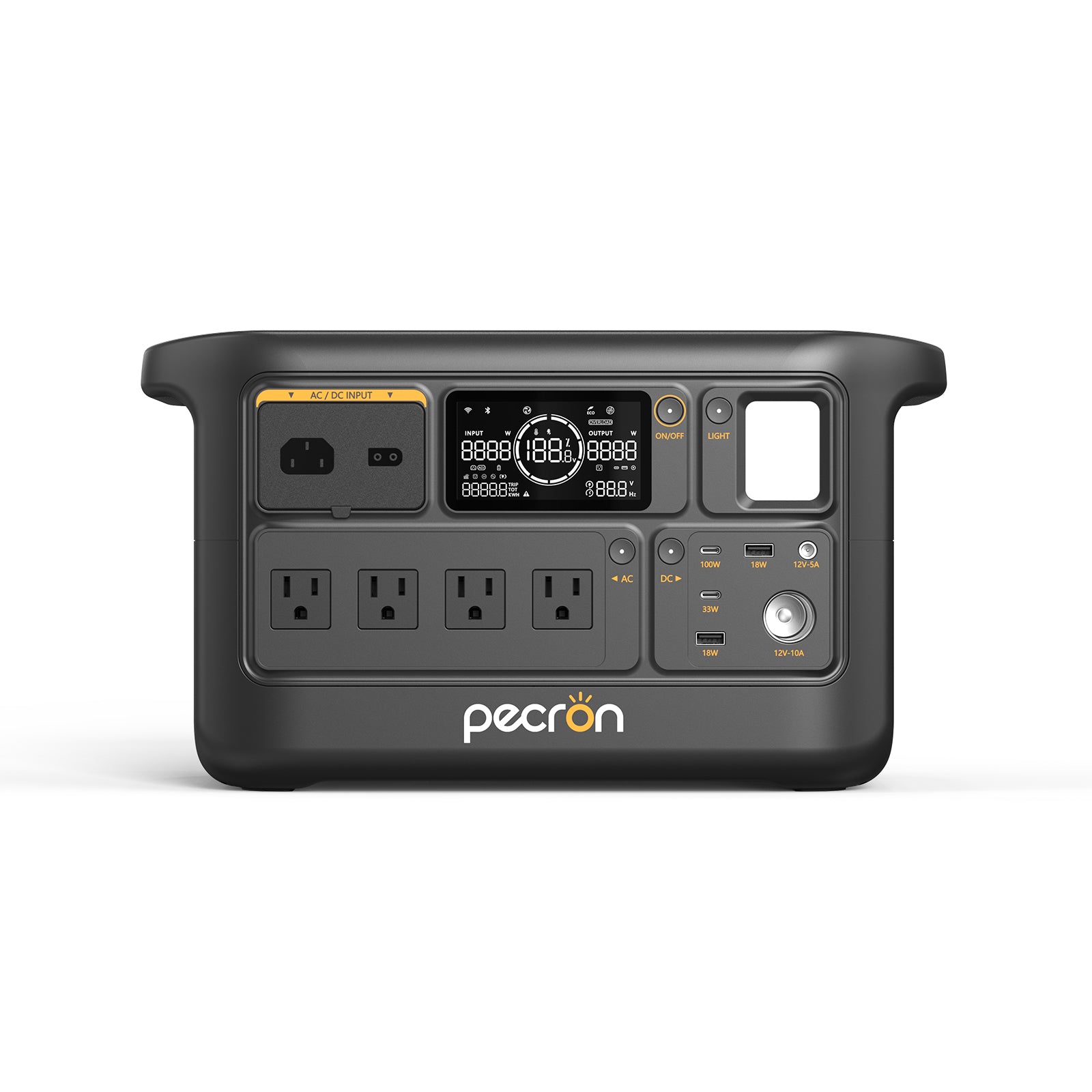 PECRON F1000LFP 大容量ポータブル電源｜防災・車中泊・キャンプ｜容量960Wh・出力1500W