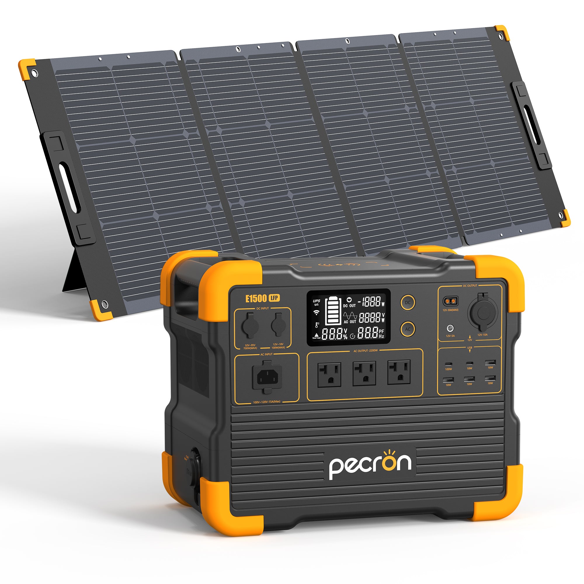 PECRON E1500LFPポータブル電源｜1536Wh・2200W