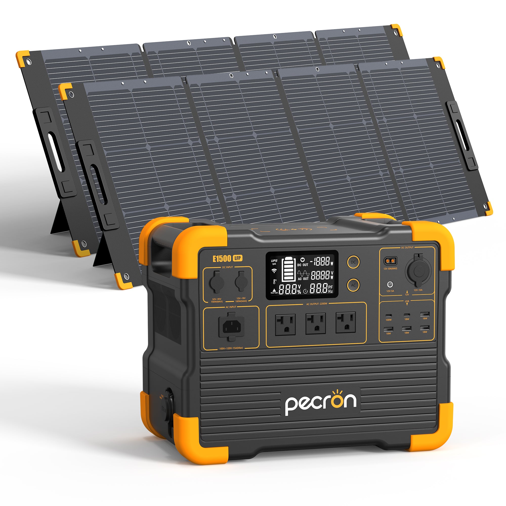 PECRON E1500LFPポータブル電源｜1536Wh・2200W