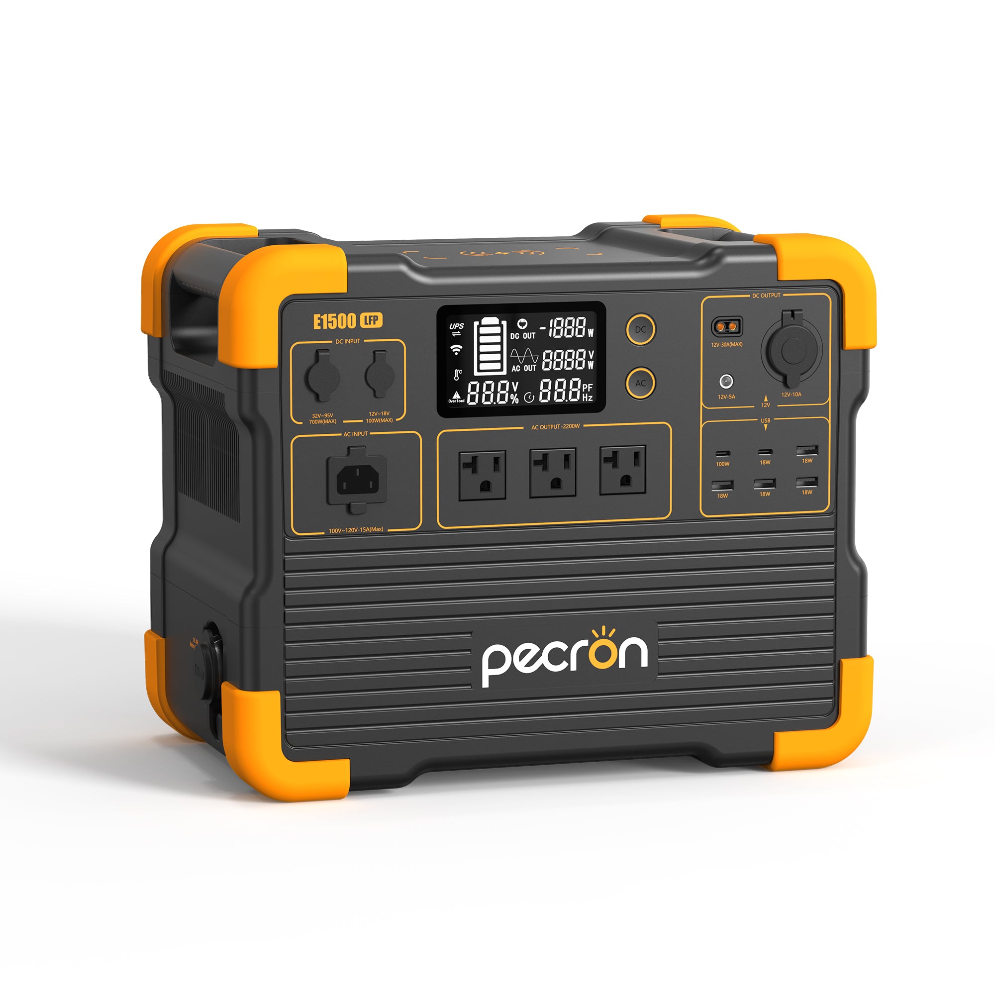 PECRON E1500LFPポータブル電源｜1536Wh・2200W