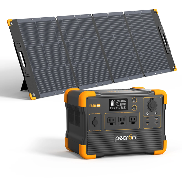 PECRON ソーラーパネル 200W 39V/5.1A 軽薄版 折り畳み式 ポータブル電源ソーラーパネルセットのおすすめ