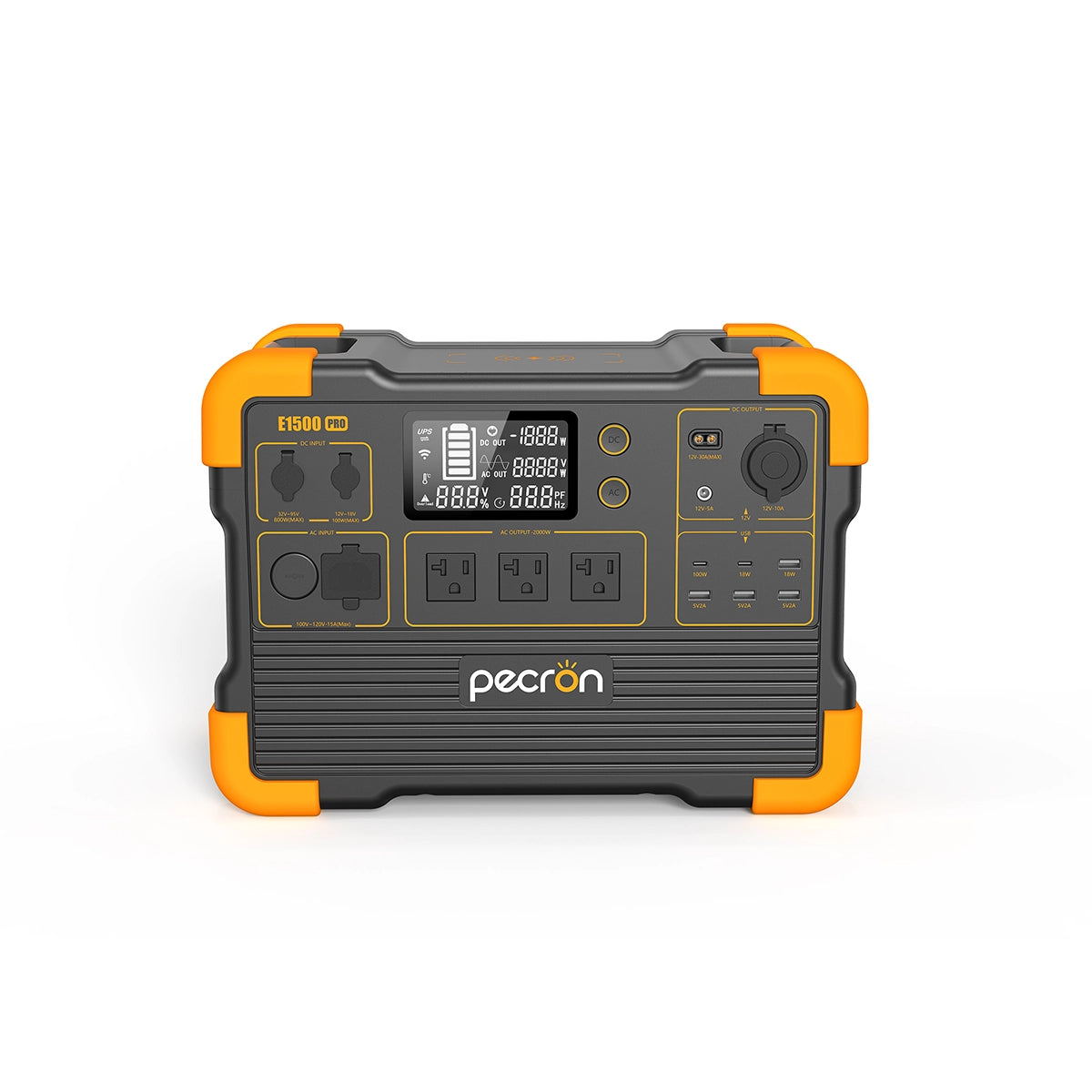PECRON E1500 Pro ポータブル電源「1450Wh & 2000W」.