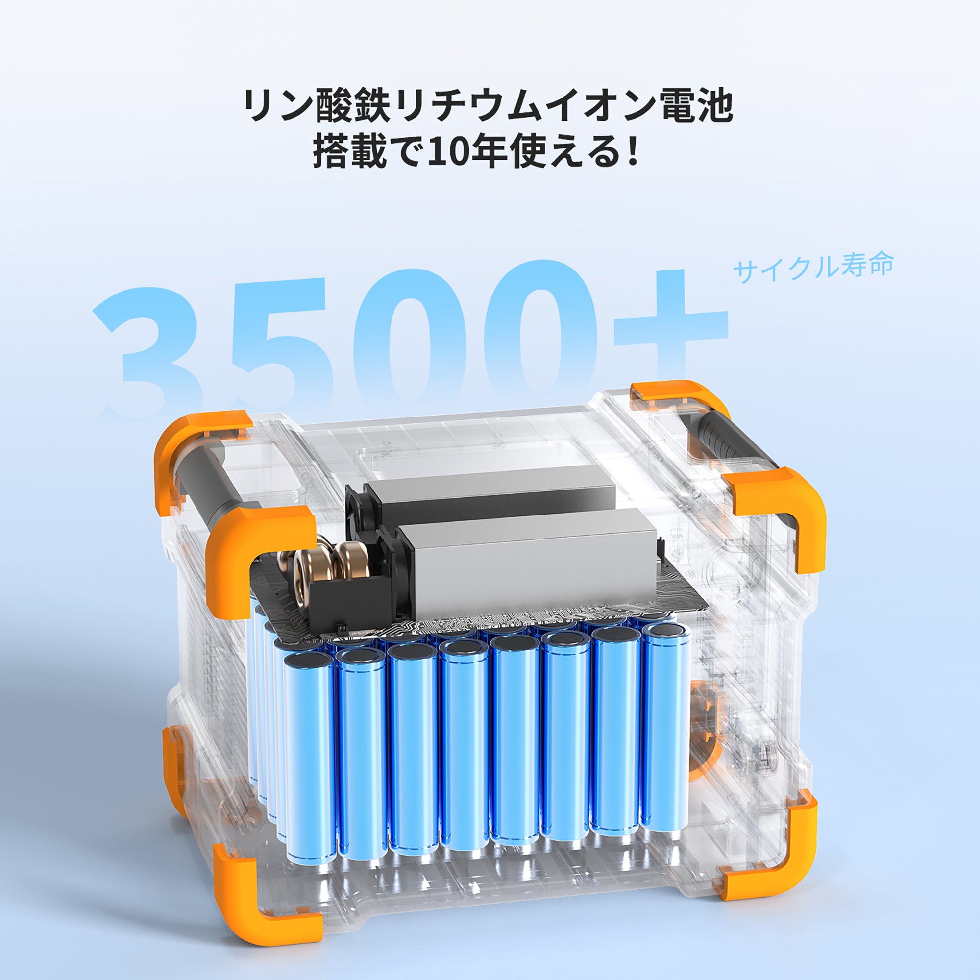 PECRON E2000LFP 大容量ポータブル電源｜防災・車中泊・キャンプ｜容量1920Wh・出力2000W