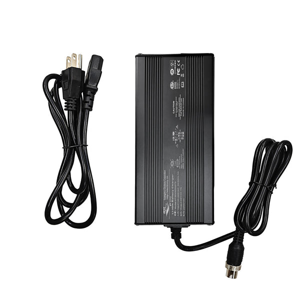 PECRON AC充電アダプター 42V 7A（E600LFP/EB3000-24V/EP3000-48Vに適用）.