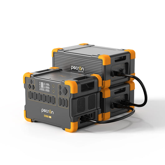 PECRON EB3000-24V 拡張バッテリー | 3072Wh（E2000LFP適用）