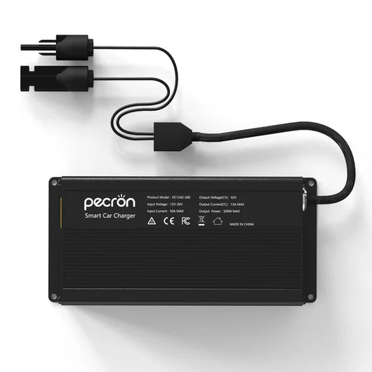 PECRON 走行充電器 500W（42V／13A DC充電）（車載充電対応）