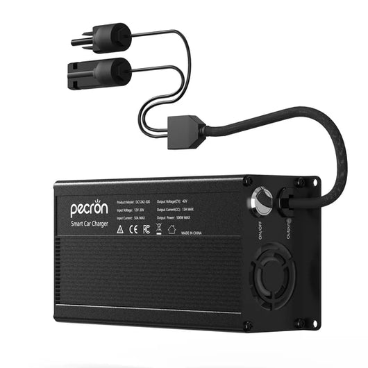 PECRON 走行充電器 500W（42V／13A DC充電）（車載充電対応）