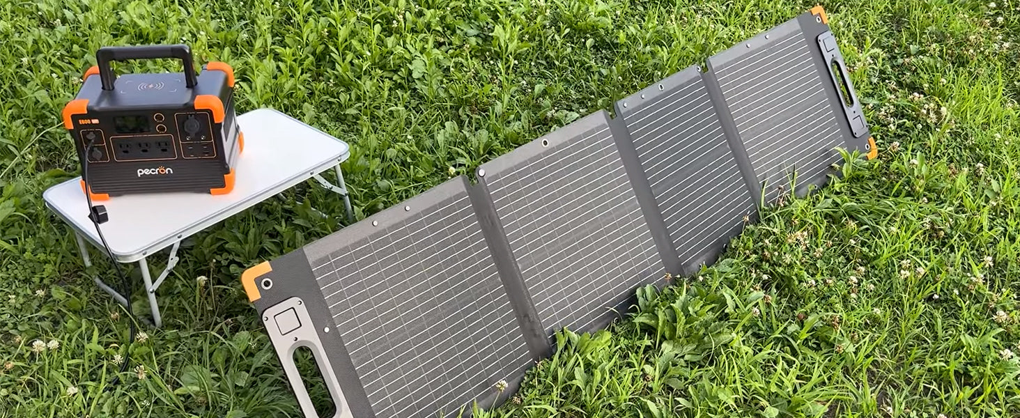 PECRON ソーラーパネル 100Ｗ PECRON 100Wソーラーパネル 19.4V【新版】