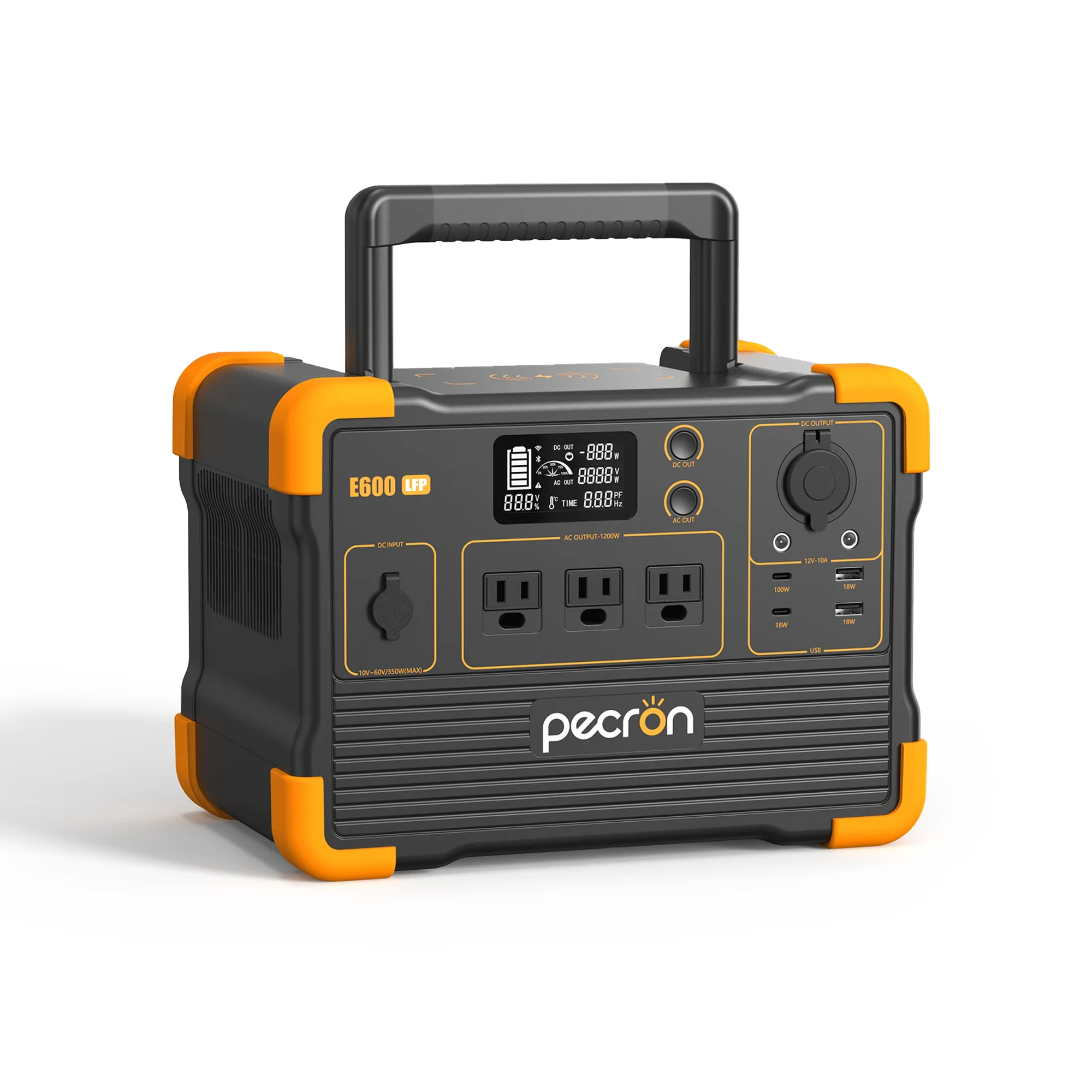 PECRON ポータブル電源 E600LFP | 定格出力1200W 容量614Wh リン酸鉄 PECRON ポータブル電源 E600LFP | 定格出力1200W 容量614Wh リン酸鉄
