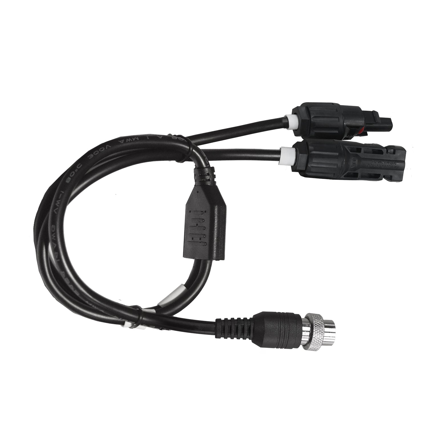 PECRON MC4 から 4ピン(雄型コネクタ) へ変換ケーブル 50cm *1本（中国出荷）.